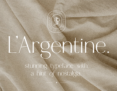 L'Argentine - Nostalgic Elegant Sans