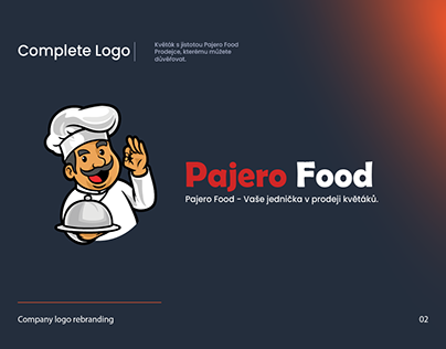 Food logo REbrand - Pajero Food