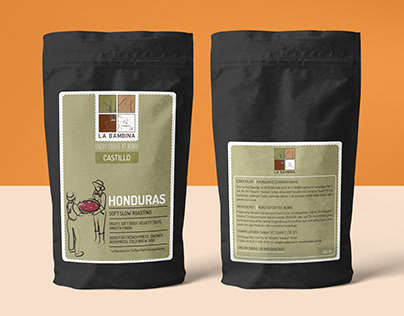 "La Bambina" - Coffee Brand Identity & Packaging Design