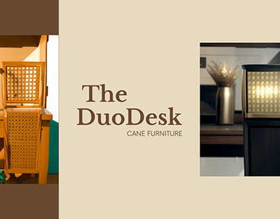 CANE FURNITURE THE DUODESK TABEL