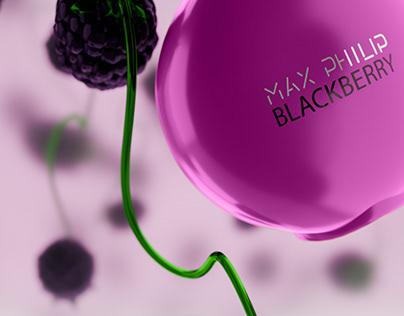 3D Perfume CGI | Max Philip Blackberry