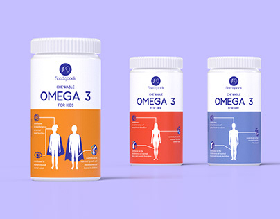 Feedgoods Omega 3 Packaging