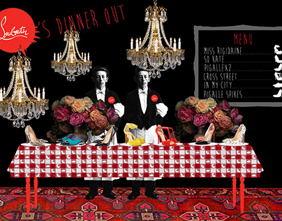 Window Display: "Dinner Out"