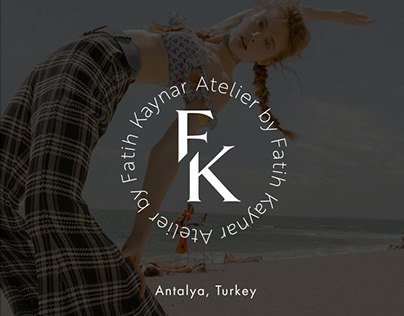 Identity design for atelier in Antalya, Turkey