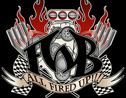 FWB cover All fired up Illustration and design
