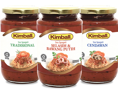 Kimball Malaysia Spaghetti Sauce Label Redeisgn