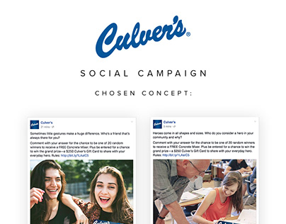 Culver's – Social Campaign