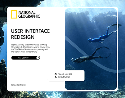 Landing Page Redesign For National Geographic