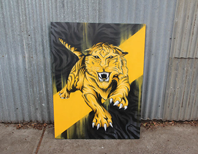 Richmond Tigers Canvas