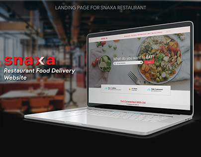 Snaxa - Restaurant Website (Case Study)