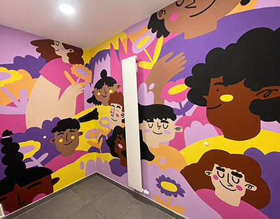 Mural for Thoughtworks Berlin