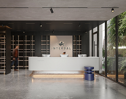 INTERDAL OFFICE and SHOWROOM // Entrance