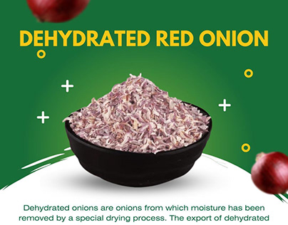 We do export dehydrated red onion.