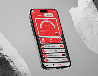 Project thumbnail - Flash Blocker - Mobile App Website & UX UI Design