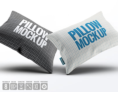 Fabric Pillow Mock-Up