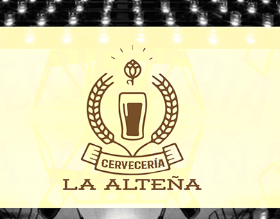 Identidad Gráfica Cervecería La Alteña