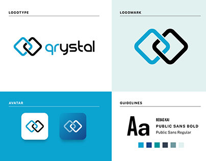 Logo & Branding: Qrystal