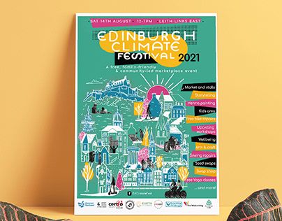 Event Identity Design - Edinburgh Climate Festival
