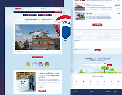 Website RE / MAX Delux real estate agency