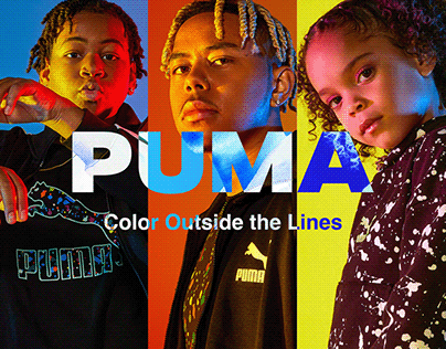 Puma "Color Outside the Lines" Campaign