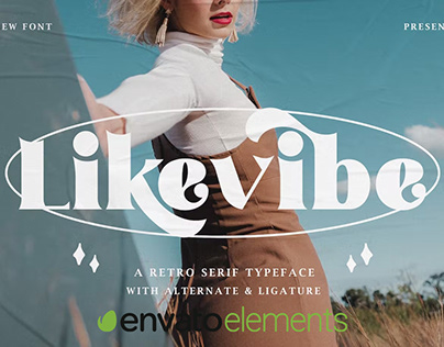 Like Vibe - A Retro Serif Typeface