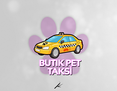 Butik Pet Taksi Logo Tasarımı