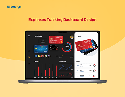 Expenses Tracking Dashboard Design | UI Design