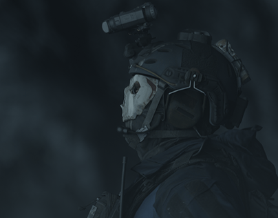 Modern Warfare 2 Ghost on Behance