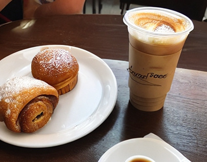 Pastries are better with a cup of coffee ♥