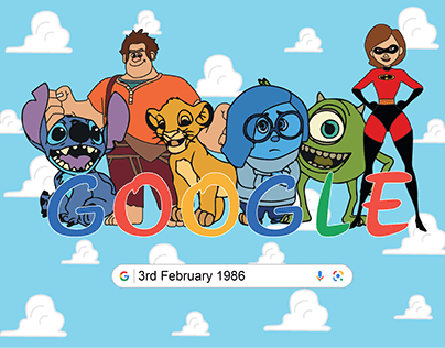 Disney Google Doodle