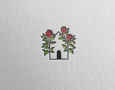 花藝 flower shop logo design