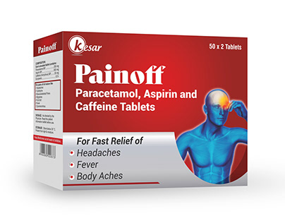 Paracetamol, Aspirin and Caffeine tablets