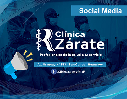 SOCIAL MEDIA CLÍNICA ZÁRATE - HUANCAYO