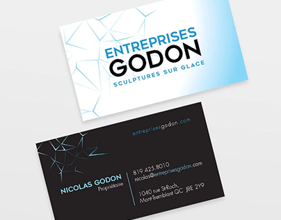 Logo and business cards - Entreprises Godon