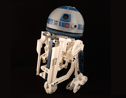 LEGO compatible R2-D2 head shells for set 8009
