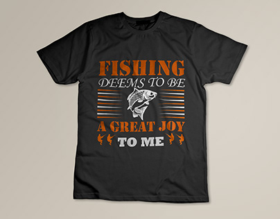 Modern and Creativ Fishing T-shirt Design
