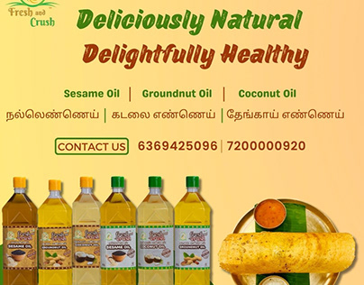 Deliciously Natural Delightfully Healthy Oil