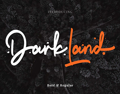 DarkLand Handwritten Font