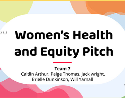 DYB102 - Resolved concept for Womens health and equity