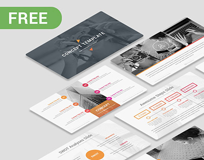 Concept Free PowerPoint Presentation Template
