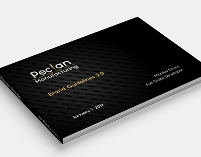 Brand Guidelines / Style Guide - Pecian Manufacturing