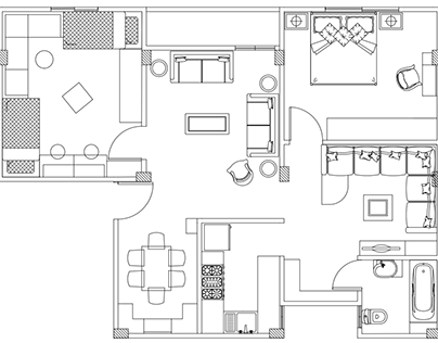 Redesign of a residential space