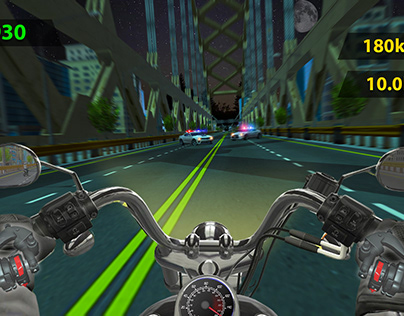 Traffic Bike Rider Game