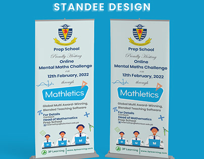 Standee Design for Aitchison school