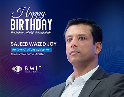 Happy Birthday Sajeeb Wazed Joy