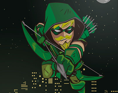 Green Arrow Vetorização
