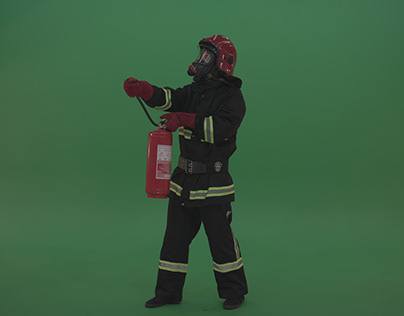 Download Green Screen Fireman Firefighter