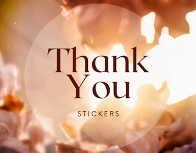 Thankyou Stickers