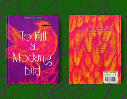Illustration book cover:To Kill a Mockingbird