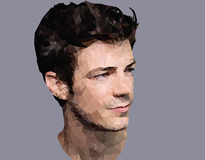 Grant Gustin 2. (First Triangle Vector Thing)